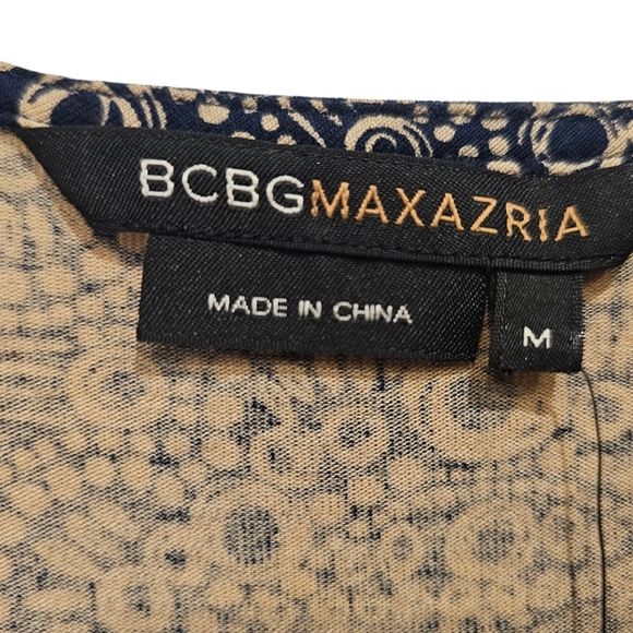 NWT BCBG Maxazria Size Medium Jersey Knit Wrap Dress - Picture 5 of 5